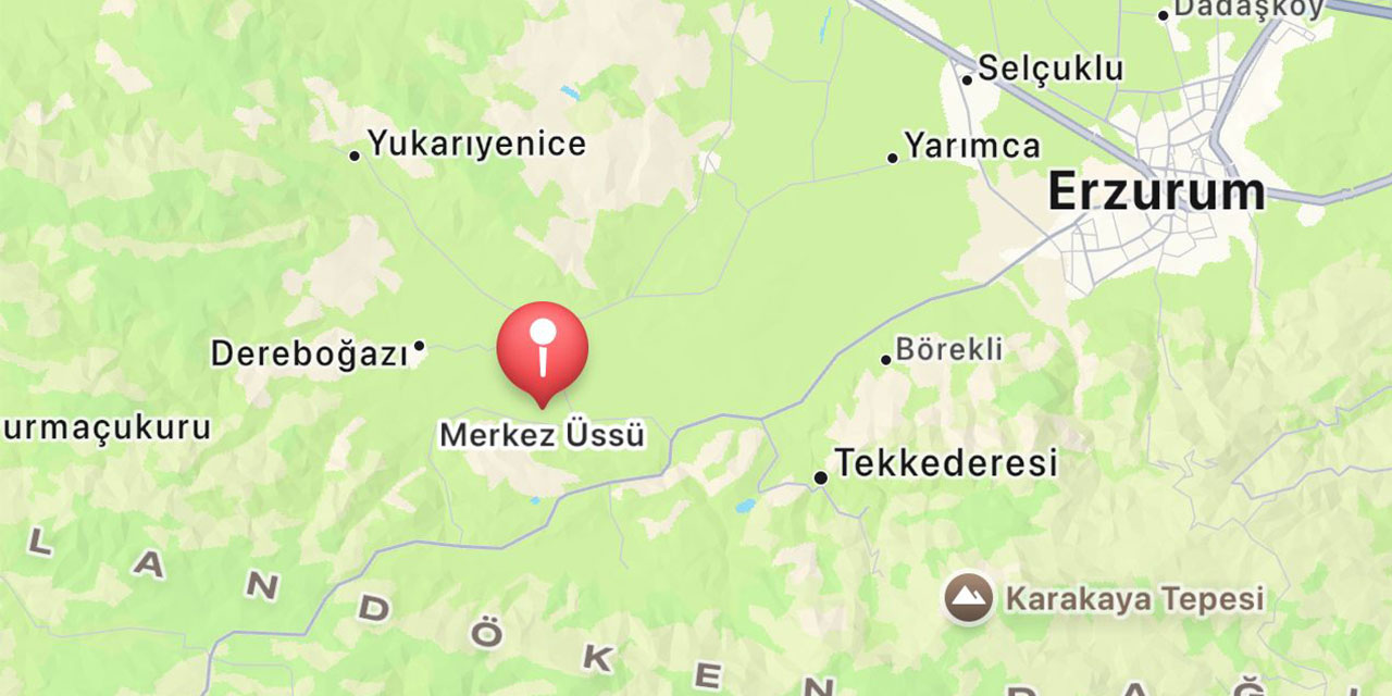 Erzurum'da Deprem: Rize’den de Hissedildi!